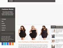 Tablet Screenshot of fashionsrocks.blogspot.com