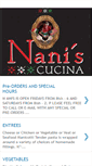 Mobile Screenshot of naniscucina.blogspot.com