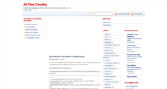 Desktop Screenshot of allfreecountry.blogspot.com