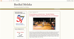 Desktop Screenshot of basikal-melaka.blogspot.com