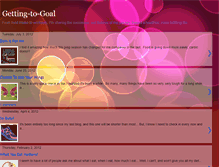 Tablet Screenshot of getting-to-goal.blogspot.com