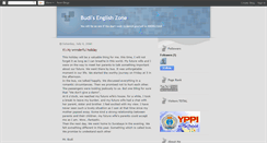 Desktop Screenshot of budisenglishzone.blogspot.com