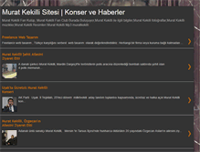 Tablet Screenshot of murat-kekilli-site.blogspot.com