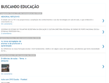 Tablet Screenshot of buscandoeducaao.blogspot.com