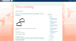 Desktop Screenshot of nicecookings.blogspot.com