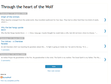 Tablet Screenshot of buriedwolf.blogspot.com