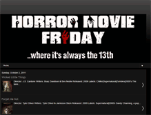 Tablet Screenshot of horrormoviefriday.blogspot.com