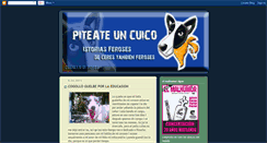 Desktop Screenshot of piteateuncuico.blogspot.com