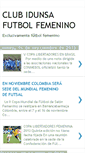 Mobile Screenshot of idunsafutbolfemenino.blogspot.com