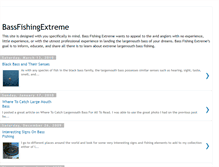 Tablet Screenshot of bassfishingextreme.blogspot.com