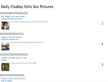 Tablet Screenshot of dailychubbysex.blogspot.com