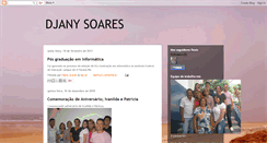 Desktop Screenshot of djanysoares.blogspot.com