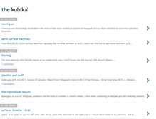 Tablet Screenshot of kubikal.blogspot.com