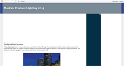 Desktop Screenshot of modernpendantlighting.blogspot.com