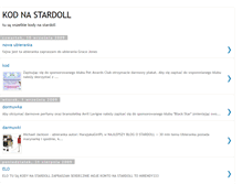 Tablet Screenshot of kodnastardoll.blogspot.com