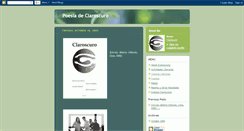 Desktop Screenshot of claroscuro-poesia.blogspot.com