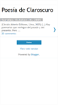 Mobile Screenshot of claroscuro-poesia.blogspot.com