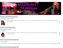 Tablet Screenshot of mulheresfamosas-fotoslindas.blogspot.com