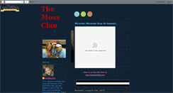 Desktop Screenshot of mossclan.blogspot.com