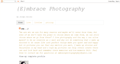 Desktop Screenshot of embracephotographybyj.blogspot.com