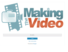 Tablet Screenshot of makingthevideodotcom.blogspot.com