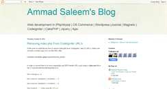 Desktop Screenshot of ammadsaleem.blogspot.com