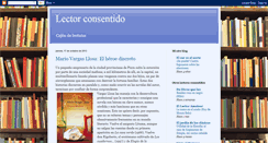 Desktop Screenshot of lectorconsentido.blogspot.com