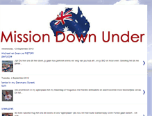 Tablet Screenshot of missiondownunderact.blogspot.com