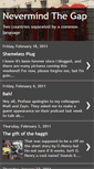 Mobile Screenshot of nevermind-the-gap.blogspot.com