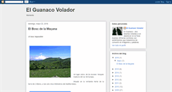 Desktop Screenshot of elguanacovolador.blogspot.com