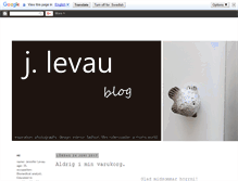 Tablet Screenshot of jlevau.blogspot.com