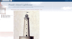 Desktop Screenshot of franksislandlight.blogspot.com