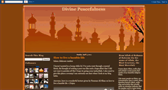 Desktop Screenshot of divine-peacefulness.blogspot.com