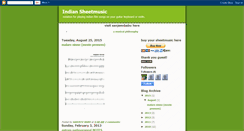 Desktop Screenshot of karnaticsheetmusic.blogspot.com