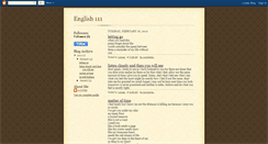 Desktop Screenshot of eng111jjones.blogspot.com