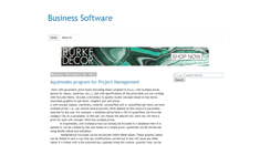 Desktop Screenshot of businesssoftware-info.blogspot.com
