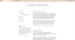 Desktop Screenshot of college-cram.blogspot.com