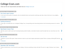Tablet Screenshot of college-cram.blogspot.com