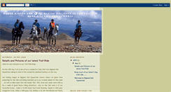 Desktop Screenshot of horsetrailridinglakedistrict.blogspot.com