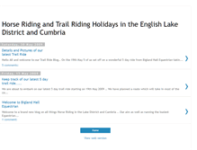 Tablet Screenshot of horsetrailridinglakedistrict.blogspot.com