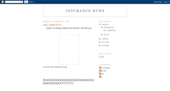 Desktop Screenshot of insuranceruns.blogspot.com