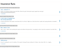 Tablet Screenshot of insuranceruns.blogspot.com