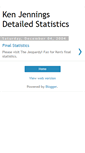 Mobile Screenshot of kenjenningsstatistics.blogspot.com