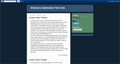 Desktop Screenshot of directorysubmissinfree.blogspot.com