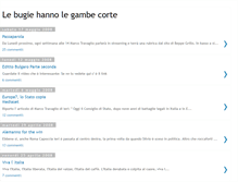 Tablet Screenshot of bugiedallegambecorte.blogspot.com