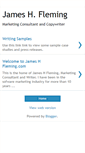 Mobile Screenshot of jameshfleming.blogspot.com