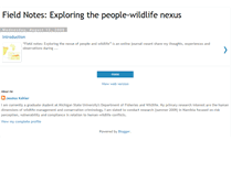 Tablet Screenshot of fieldnotespeoplewildlife.blogspot.com