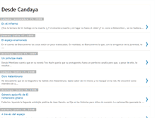 Tablet Screenshot of desdecandaya.blogspot.com