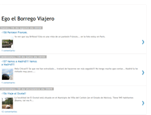Tablet Screenshot of miborregoviajero.blogspot.com