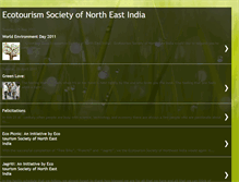 Tablet Screenshot of northeastindiaecotourism.blogspot.com